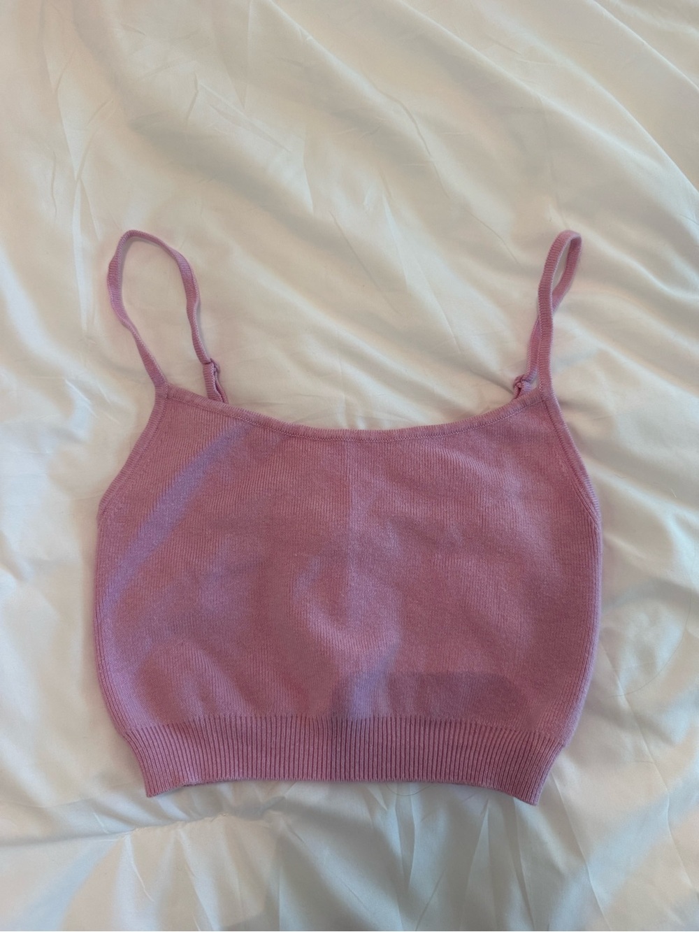Aritzia Knitted Crop Tank